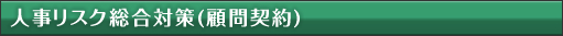 人事リスク総合対策(顧問契約)